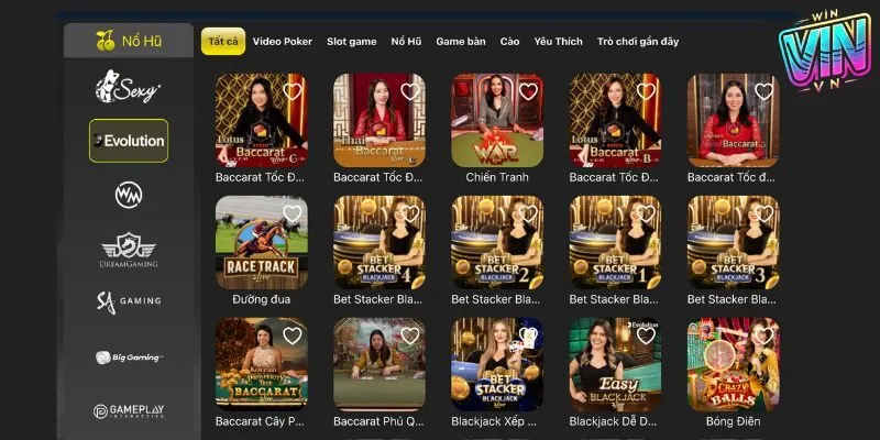 Casino WINVN được yêu thích đặc biệt